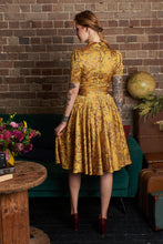 Load image into Gallery viewer, Farah Yellow Berries Shirt Dress