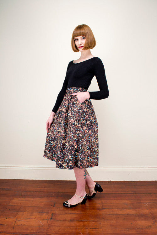 Andrina Floral Skirt - Elise Design
 - 1