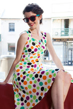 Load image into Gallery viewer, Multi Polka Dot Dress - Elise Design - 1