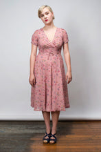 Load image into Gallery viewer, Fiorella Corset Pink Floral Dress