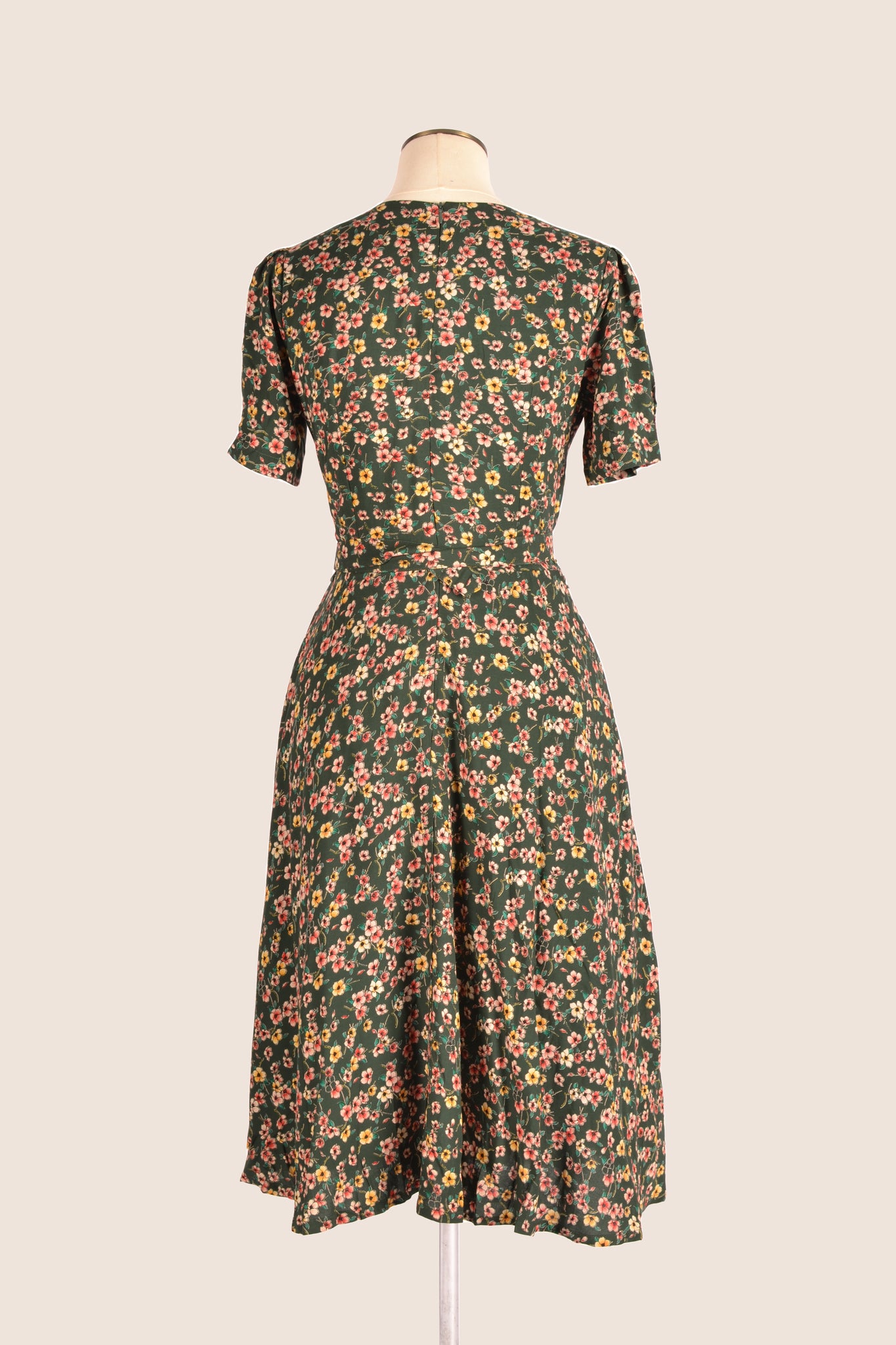 Ginger Green Floral Dress Elise Design Ginger Green Floral Dress Elise Design