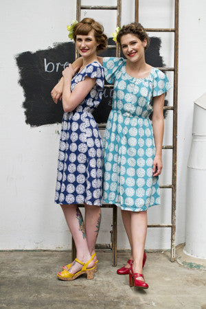 Maya Blue Dress - Elise Design
 - 6