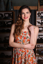 Load image into Gallery viewer, Majorie Mustard Floral Dress - Elise Design
 - 3