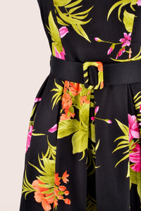 Hawaiian Floral Dress