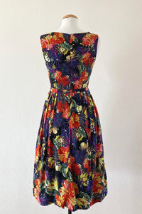 Ines Hibiscus Floral Dress