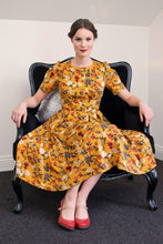 Load image into Gallery viewer, Mikaela Mustard Dress
