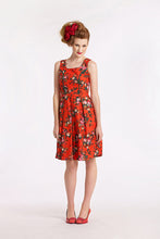 Load image into Gallery viewer, Parrot &amp; Bushland Red Dress - Elise Design
 - 5
