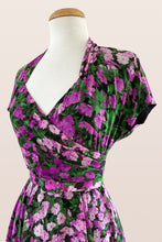 Load image into Gallery viewer, Pansy Lilac Floral Dress