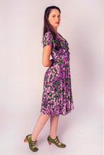 Load image into Gallery viewer, Pansy Lilac Floral Dress