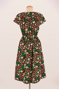 Solange Green Floral Dress