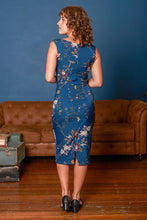 Load image into Gallery viewer, Thea Teal Floral Dress