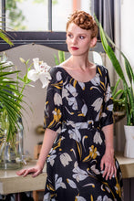 Load image into Gallery viewer, Anderson Mustard &amp; Black Dress
