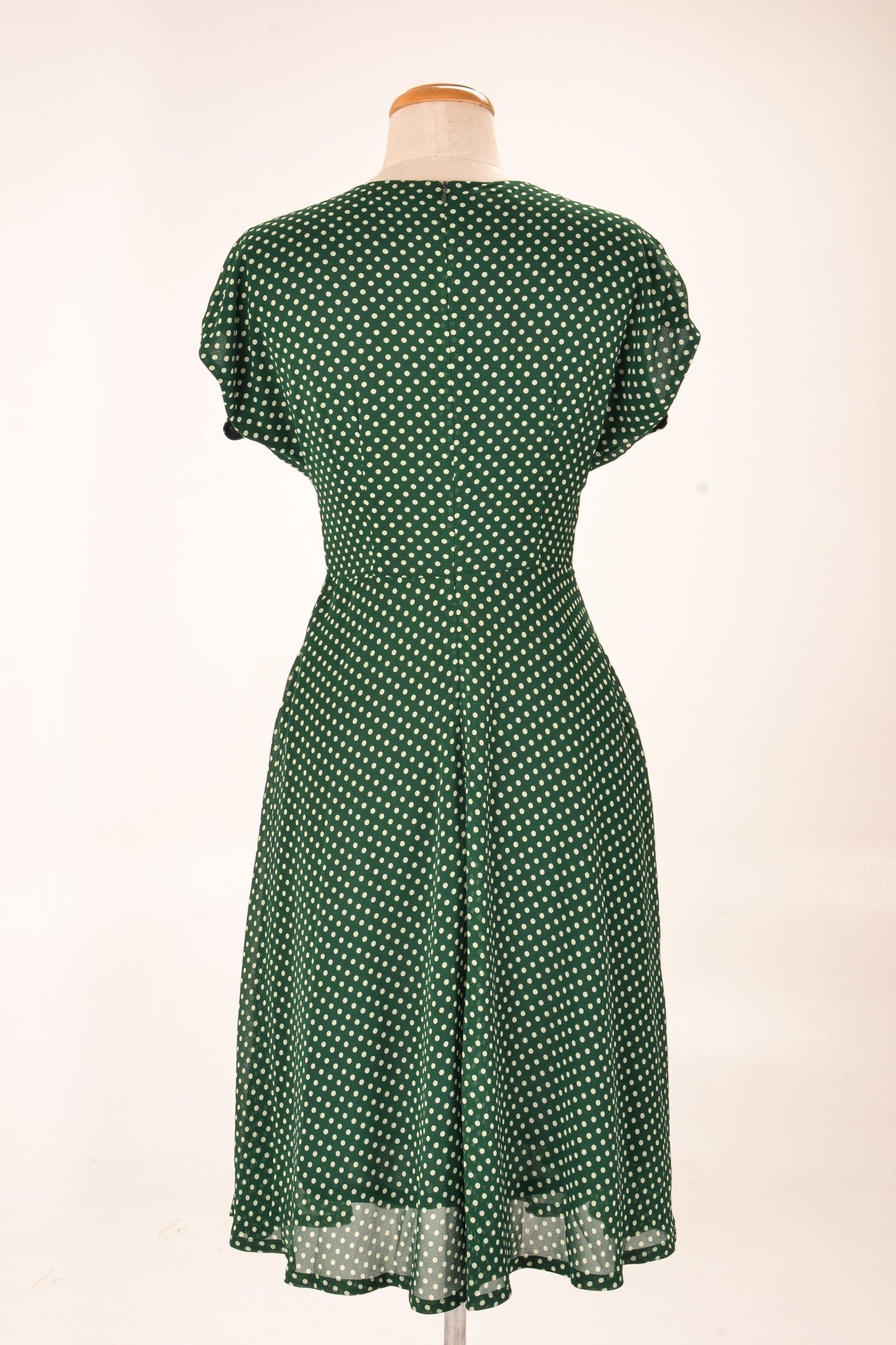 Dakota Green Polka Dot Dress Elise Design Dakota Green Polka Dot Dress Elise Design