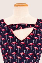 Load image into Gallery viewer, Ebony Navy Bird Dress