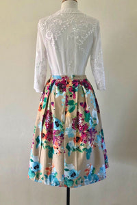 Amos Floral Skirt
