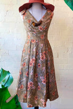 Load image into Gallery viewer, Stella Green Floral Dress