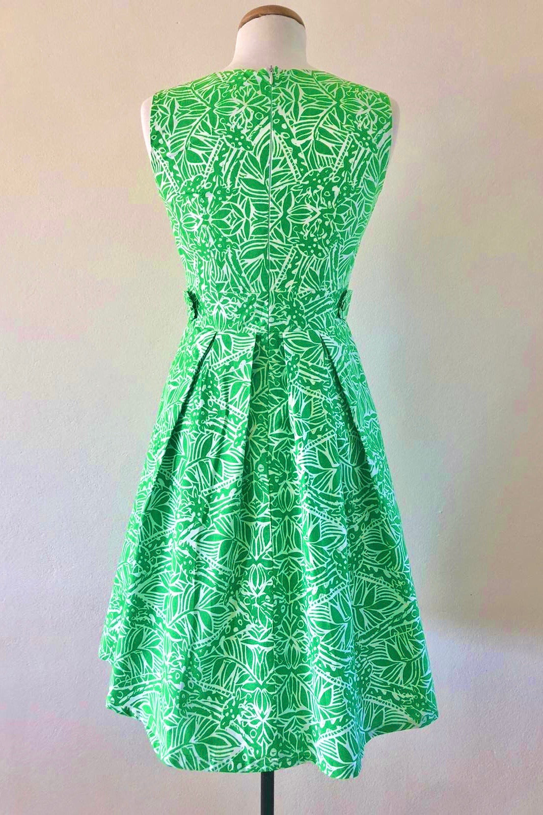 Green Leaf Dress Elise Design Green Leaf Dress Elise Design