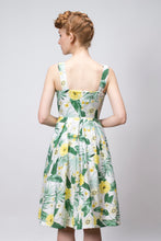 Load image into Gallery viewer, Jade Mustard &amp; Green Floral Dress