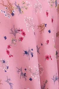 Fiorella Corset Pink Floral Dress