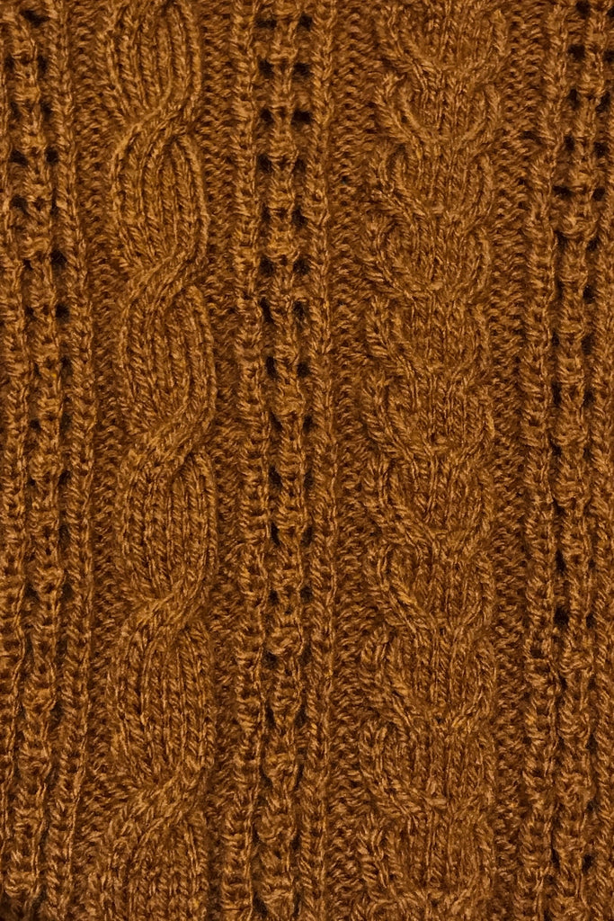 Camel Knitted Jumper