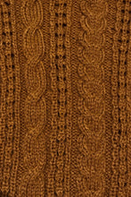 Load image into Gallery viewer, Camel Knitted Jumper