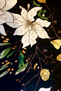Kassandra White Lily Floral Dress