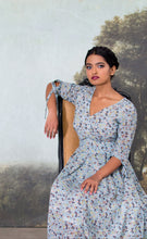 Load image into Gallery viewer, Madoka Sage Floral Dress