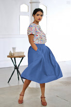 Load image into Gallery viewer, Roxy Cobalt Skirt