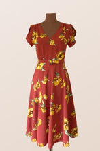 Load image into Gallery viewer, Sadie Burgundy Dress
