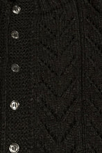 Load image into Gallery viewer, Black Cropped Cardigan