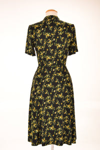 Jobelle Black & Mustard Dress