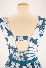 Load image into Gallery viewer, Marlin Blue &amp; White Floral Dress