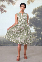 Load image into Gallery viewer, Meadow Green Floral Dress