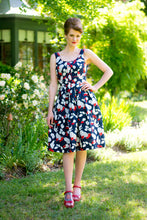 Load image into Gallery viewer, Nola Banana Red Dress - Elise Design
 - 1